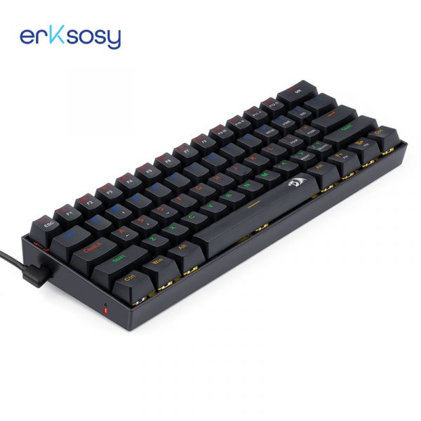 Redragon K606 Lakshmi 60% Mechanical Blue Switch (Black) - Image 3