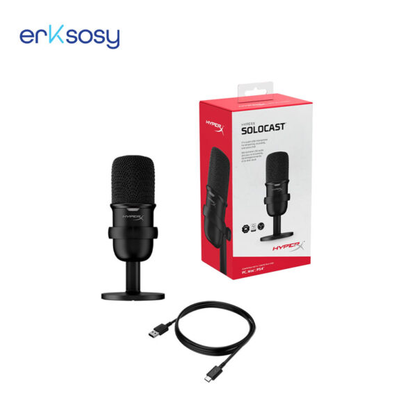 HyperX SoloCast USB Condenser Gaming Microphone - Image 4