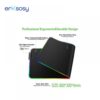 ⁦Gms RGB XL Gaming Rubber USB Wired Mouse Pad⁩ - الصورة ⁦3⁩