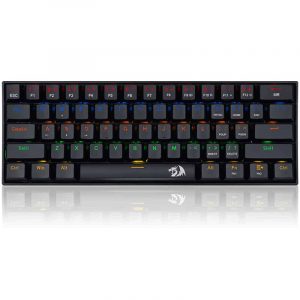 Redragon K606 Lakshmi 60% Mechanical Gaming Keyboard Red Switch (Black)