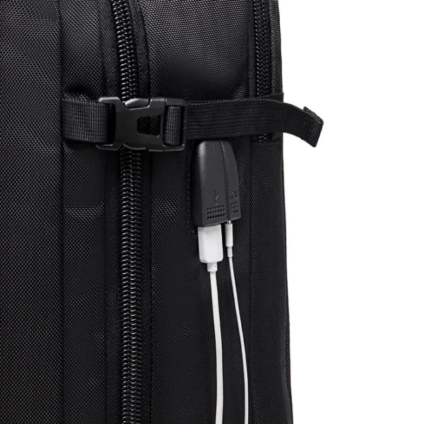 Arctic Hunter B00187 شنطة لاب توب ظهر 15.6 متعددة الوظائف - مقاومة للماء - اسود - Image 7